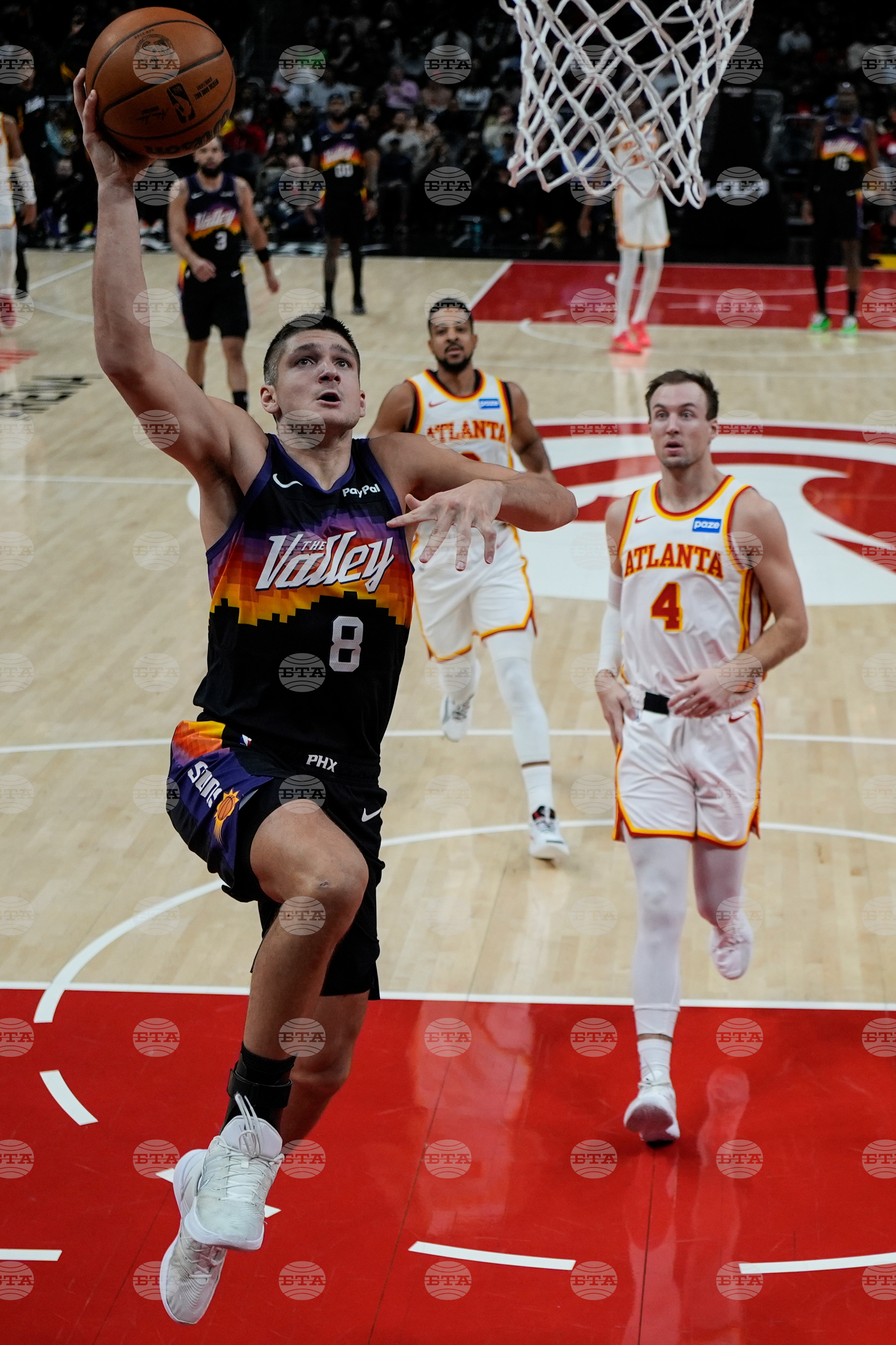 Suns Hawks Basketball