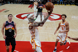 Suns Hawks Basketball