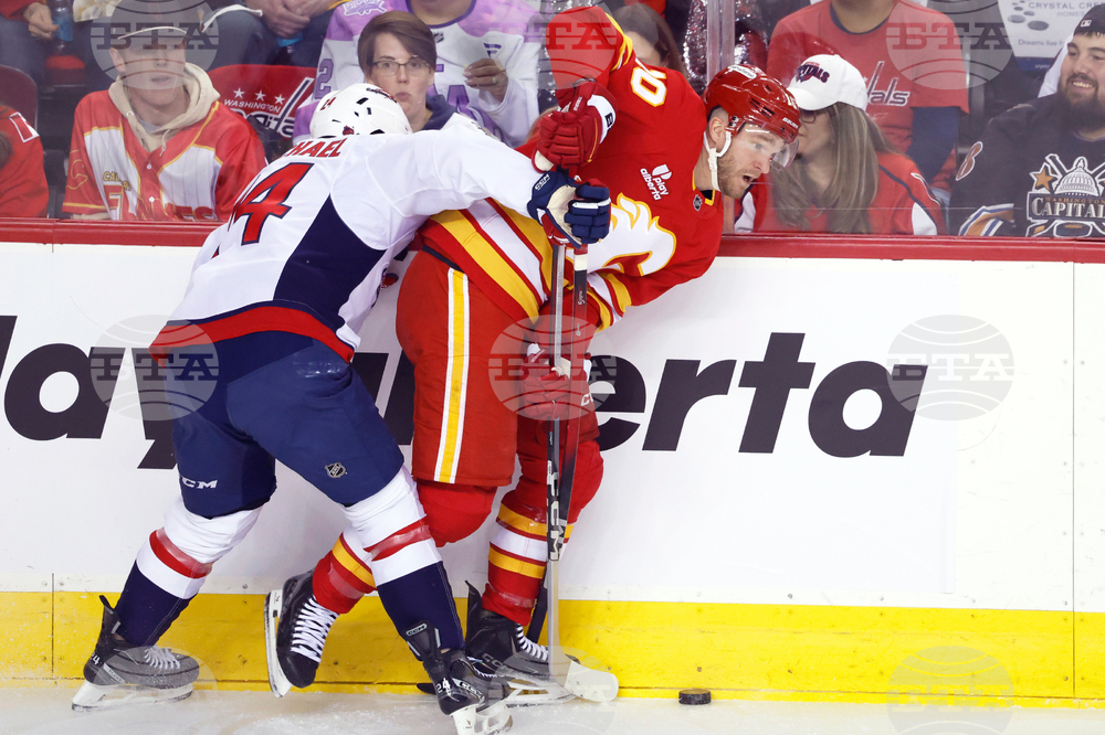 Capitals Flames Hockey