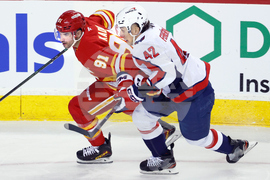 Capitals Flames Hockey