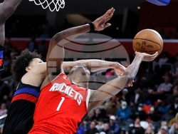 Rockets Pistons Basketball