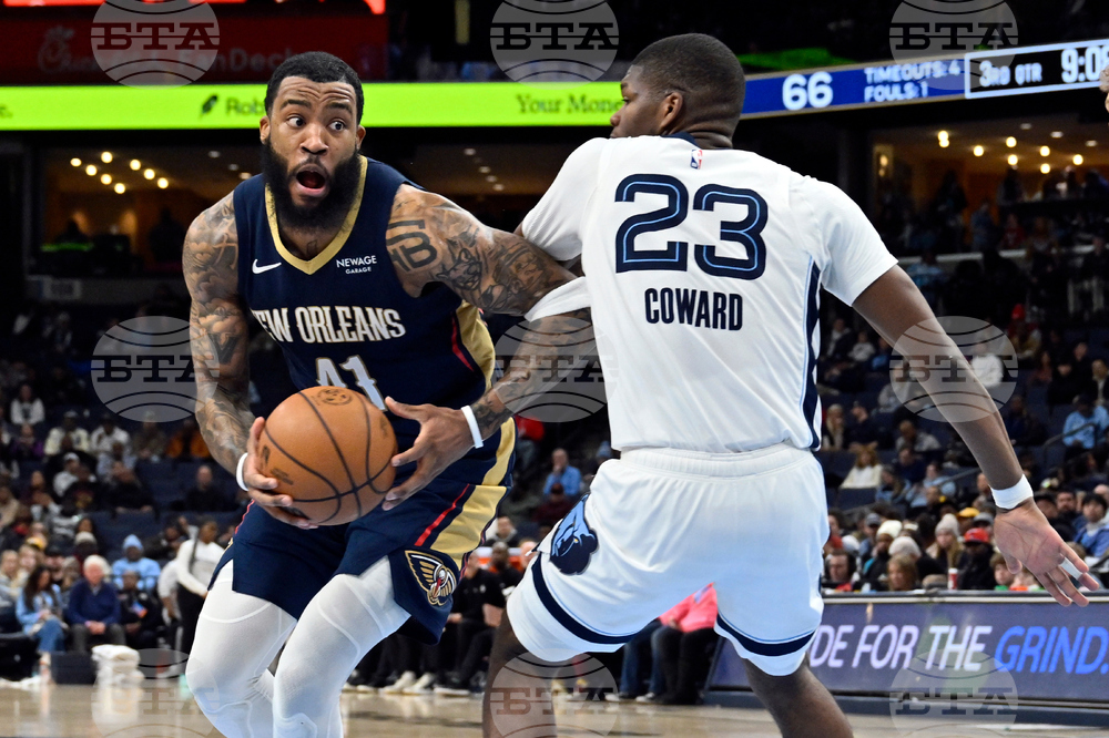 Pelicans Grizzlies Basketball