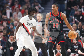 Raptors Trail Blazers Basketball