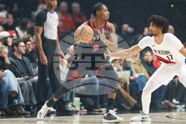 Raptors Trail Blazers Basketball