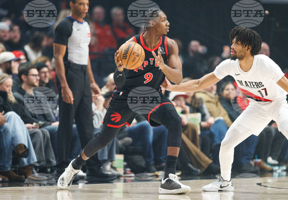 Raptors Trail Blazers Basketball
