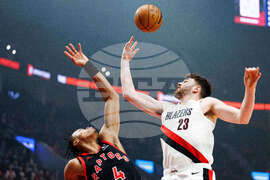 Raptors Trail Blazers Basketball