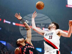 Raptors Trail Blazers Basketball