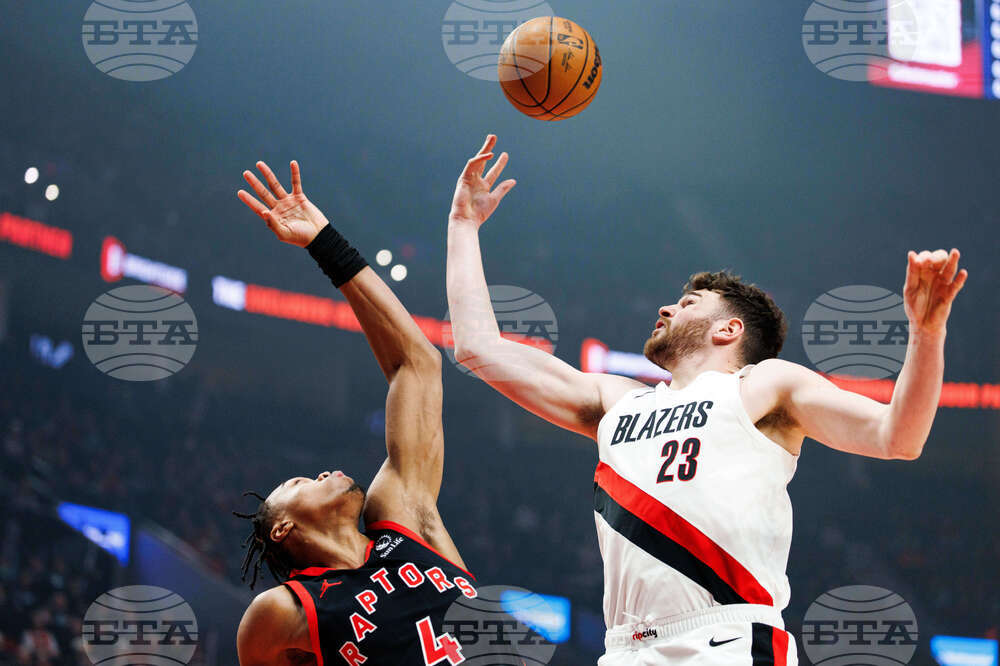 Raptors Trail Blazers Basketball