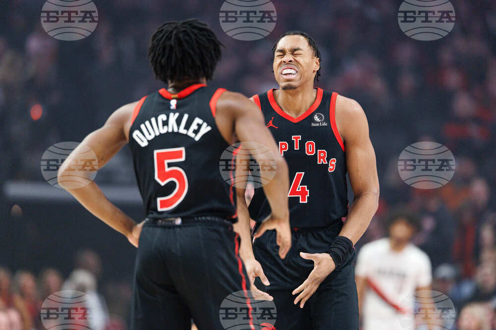 Raptors Trail Blazers Basketball