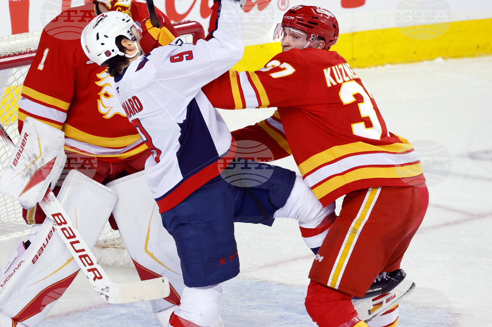 Capitals Flames Hockey