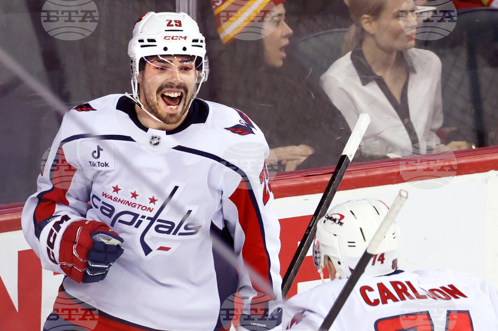 Capitals Flames Hockey