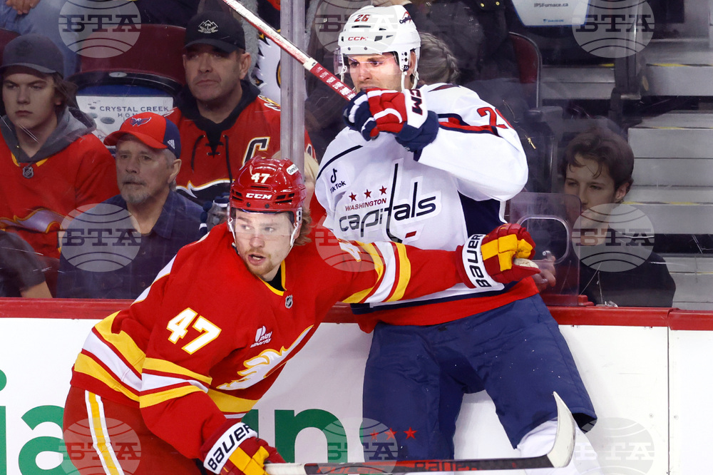 Capitals Flames Hockey