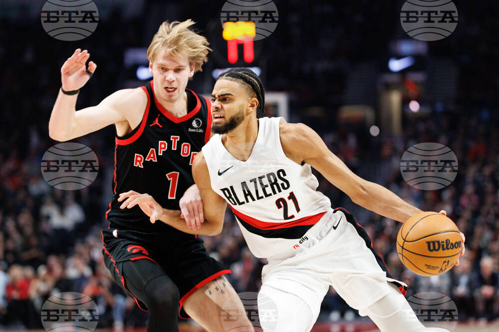 Raptors Trail Blazers Basketball