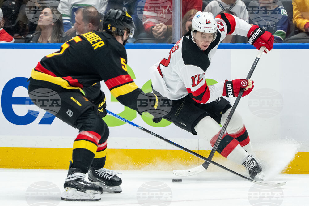 Devils Canucks Hockey