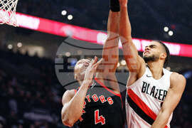 Raptors Trail Blazers Basketball