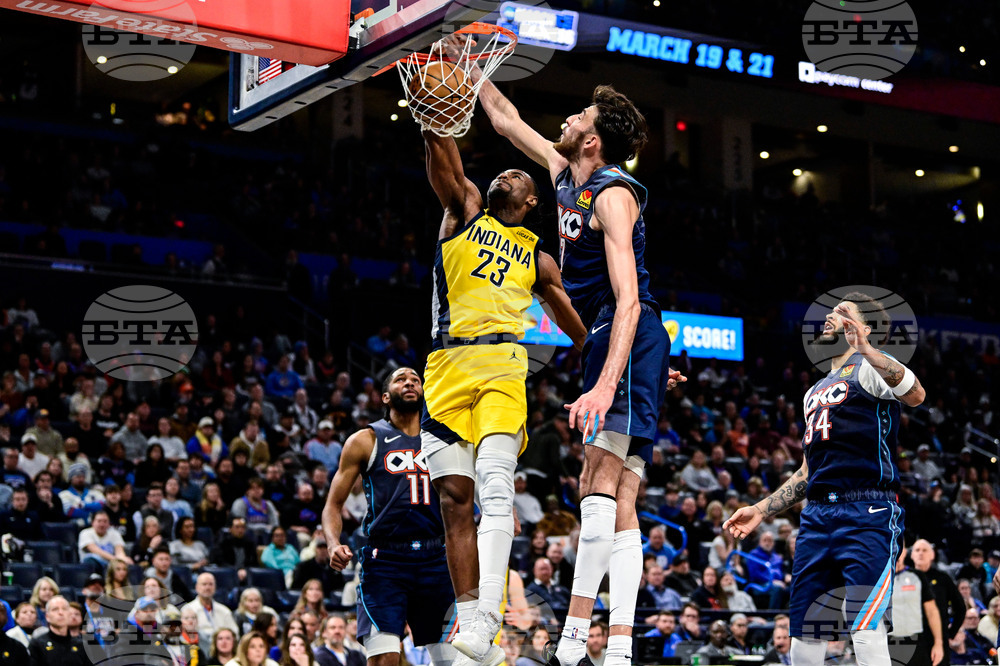 Pacers Thunder Basketball