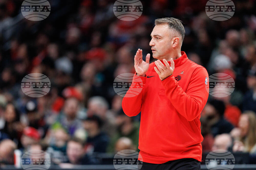 Raptors Trail Blazers Basketball