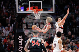 Raptors Trail Blazers Basketball