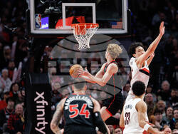 Raptors Trail Blazers Basketball