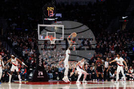 Raptors Trail Blazers Basketball