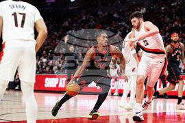 Raptors Trail Blazers Basketball