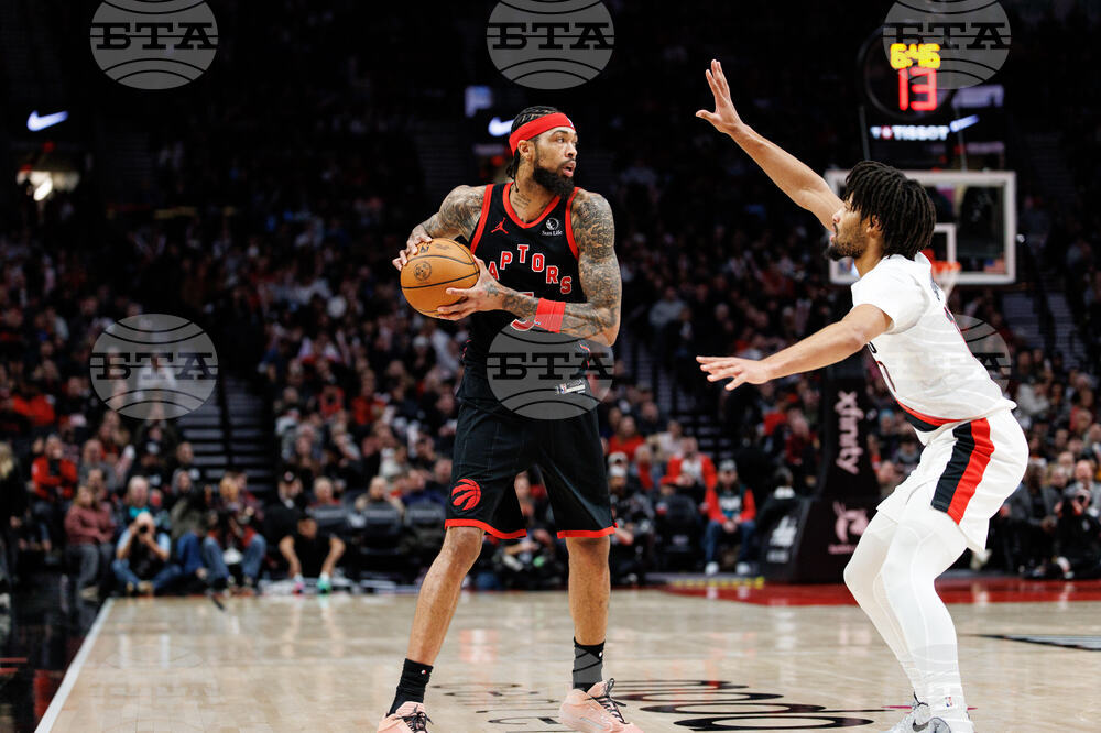 Raptors Trail Blazers Basketball