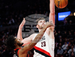 Raptors Trail Blazers Basketball