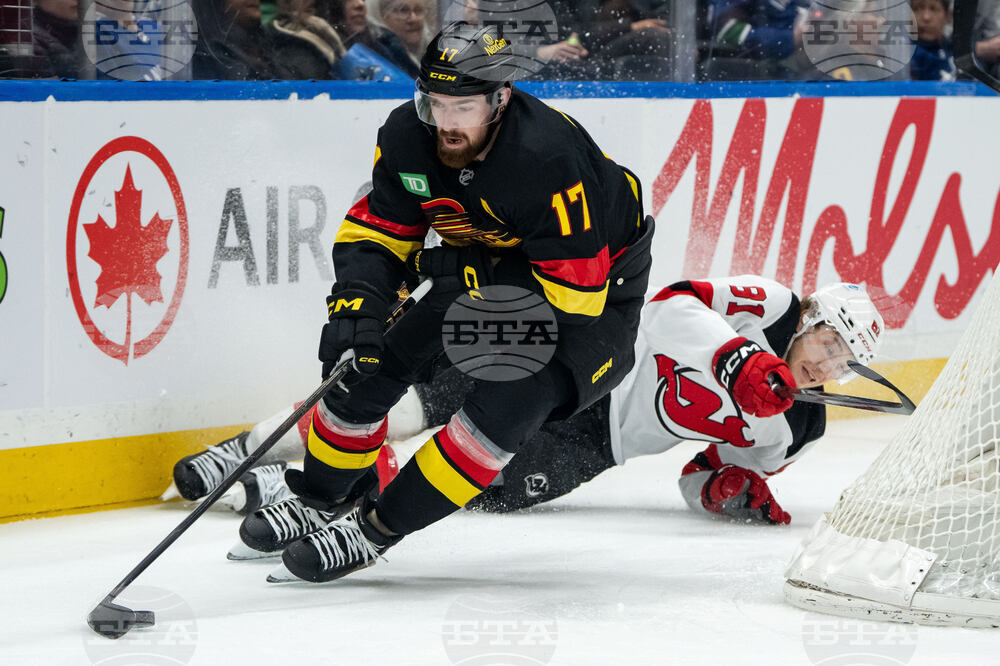 Devils Canucks Hockey