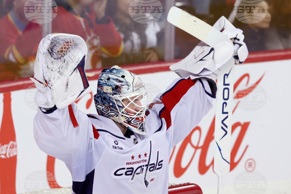 Capitals Flames Hockey