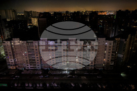 Russia Ukraine War Climbing Stairs