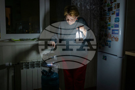 Russia Ukraine War Climbing Stairs