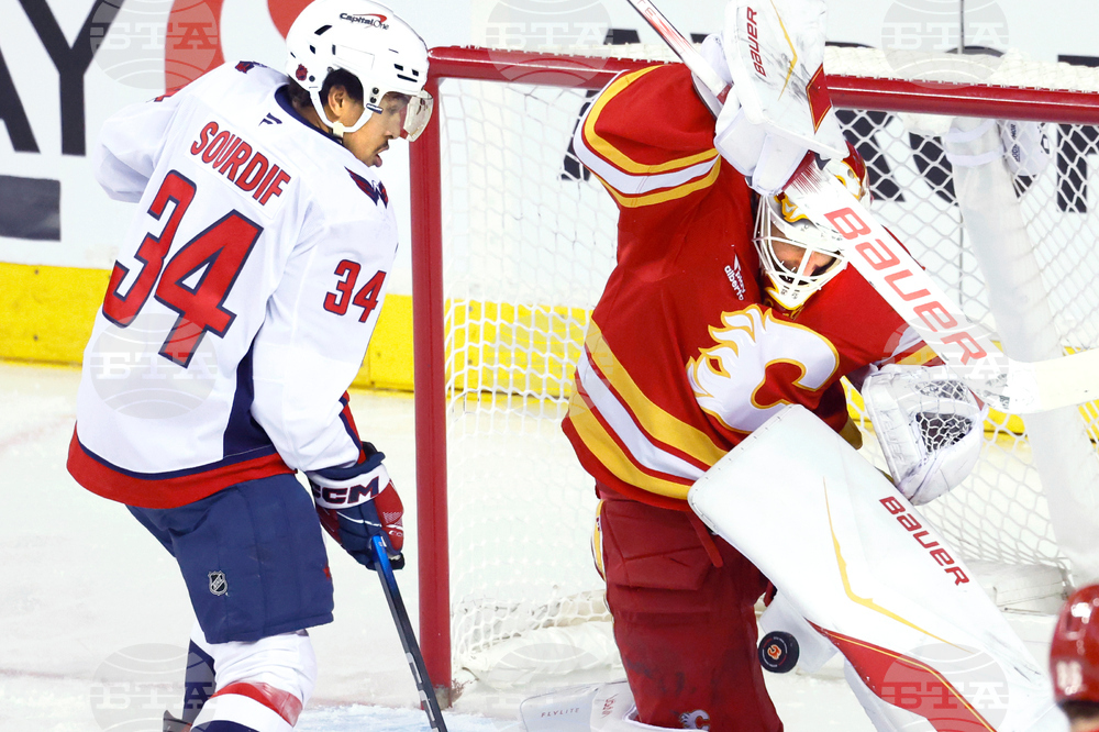 Capitals Flames Hockey