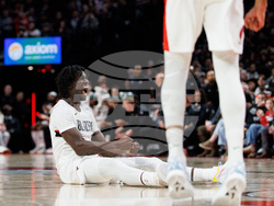 Raptors Trail Blazers Basketball