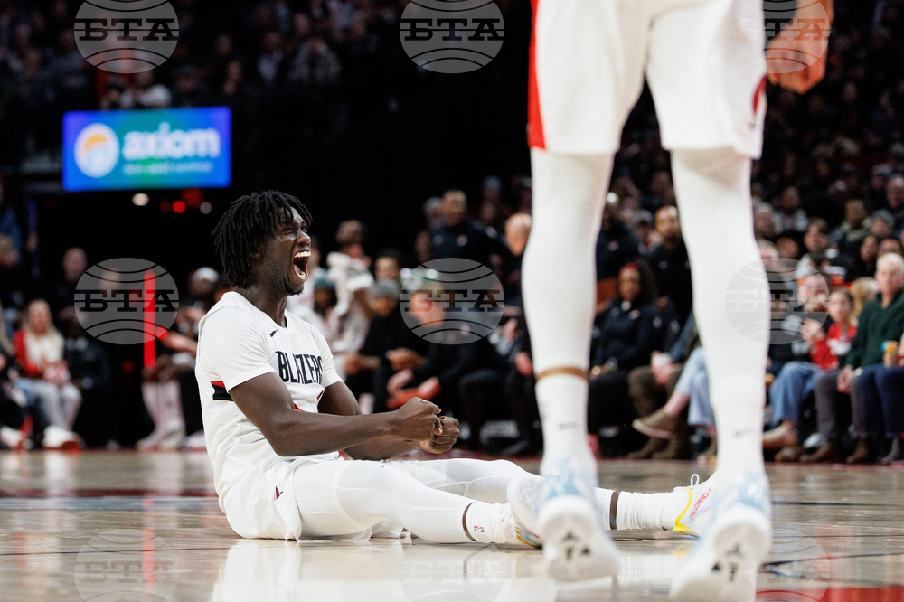 Raptors Trail Blazers Basketball