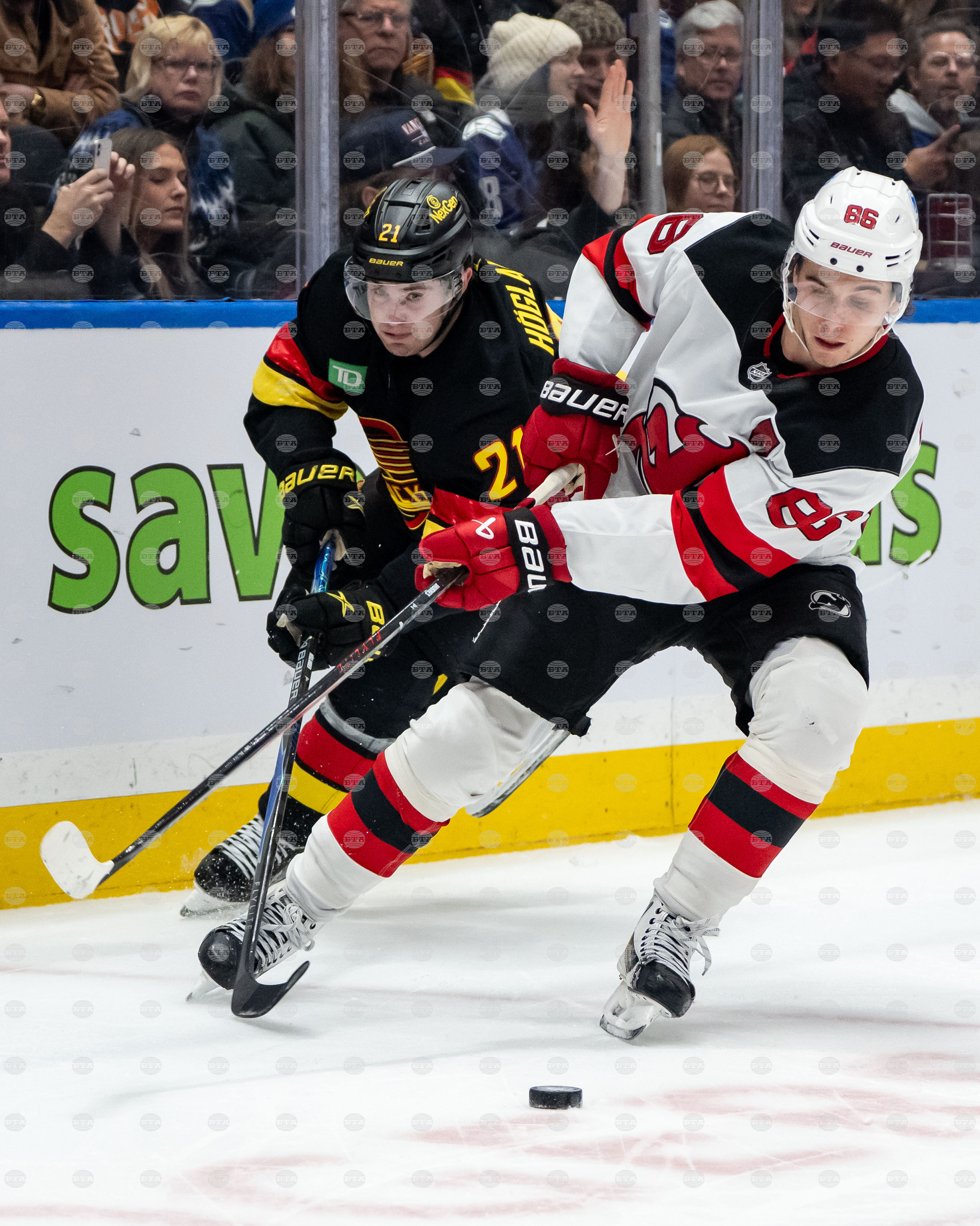 Devils Canucks Hockey