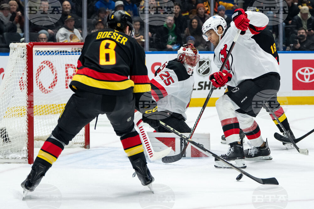 Devils Canucks Hockey