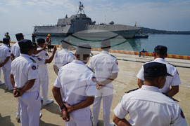 Cambodia US Warship Visit