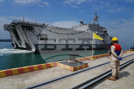 Cambodia US Warship Visit