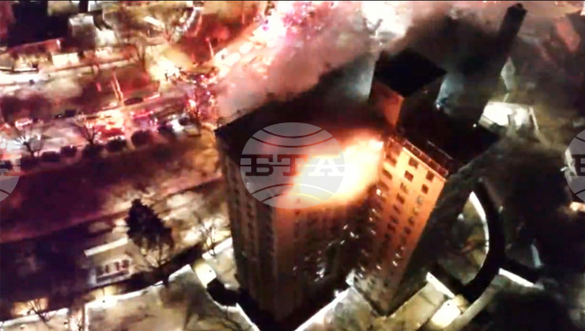 New York High Rise Fire