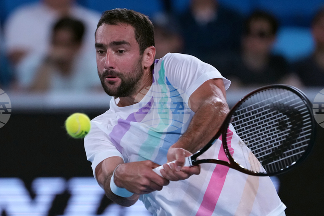 Хърватският ветеран Марин Чилич достигна 68-ия полуфинал в своята тенис кариера