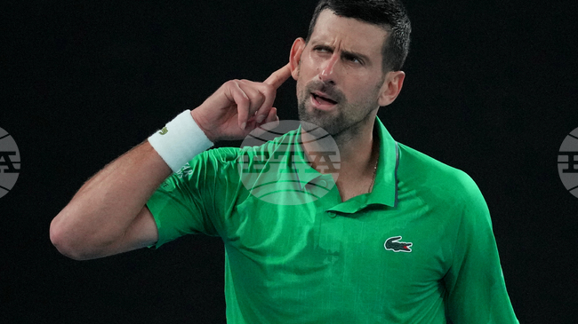 Новак Джокович се класира на четвъртфинал на „Аустрелиън Оупън“ без игра заради контузия на съперника
