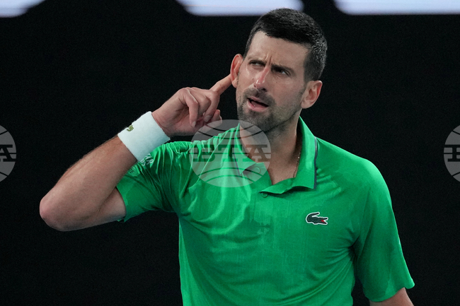 Новак Джокович се класира на четвъртфинал на „Аустрелиън Оупън“ без игра заради контузия на съперника
