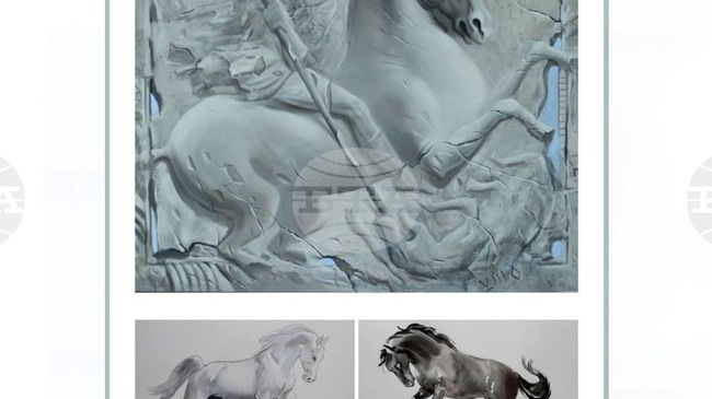 Румен Статков подрежда изложба, посветена на коня като символ 