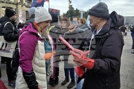 Сърбия - Белград - протест