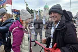 Сърбия - Белград - протест