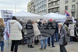 Сърбия - Белград - протест