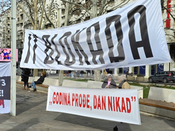 Сърбия - Белград - протест