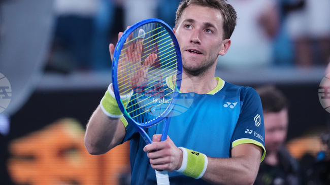 Каспер Рууд елиминира Марин Чилич на Откритото първенство на Австралия