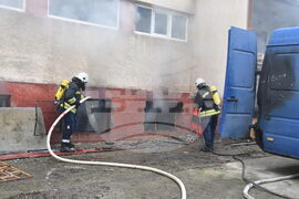 Хасково - пожар