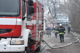 Хасково - пожар